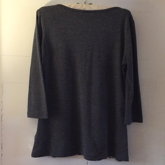 Jaclyn Smith zebra sequin top - Picture 4 of 6